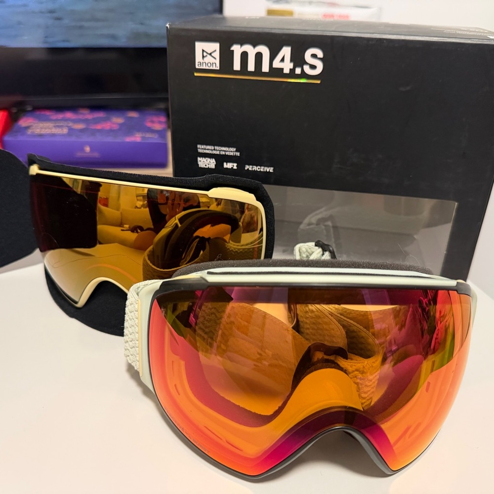 Anon m4.s Ski/Snowboard Goggles - Jade Frame
